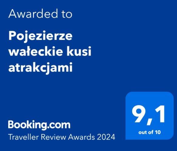 Pojezierze Waleckie Kusi Atrakcjami Apartment วัลช์ซ ภายนอก รูปภาพ